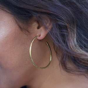 Satomi Studio - Arc Hoop Earrings