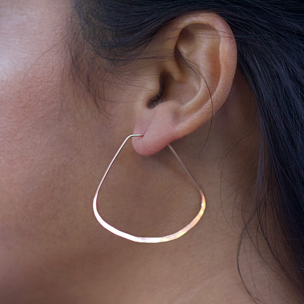 Large Clamshell earrings