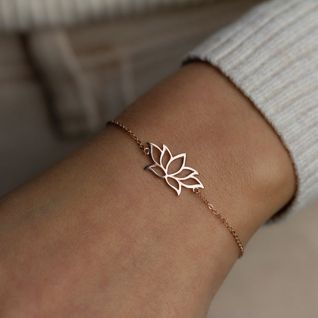 Lotus bracelet