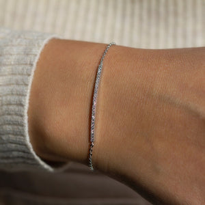 NSC - Pave' bar bracelet