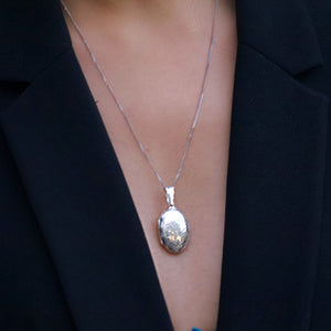 NSC - Medium puffy oval locket
