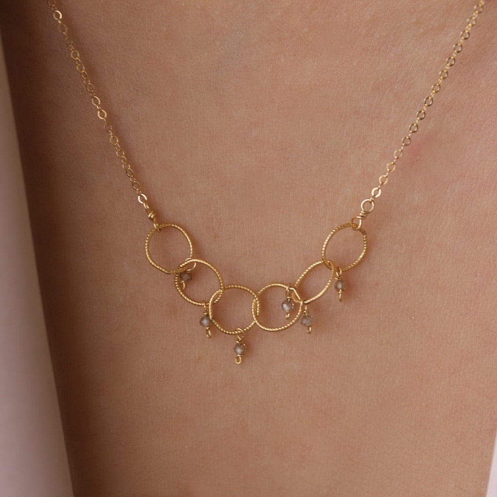 Rougias Peach necklace