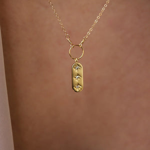 KOZAKH - Star bar necklace