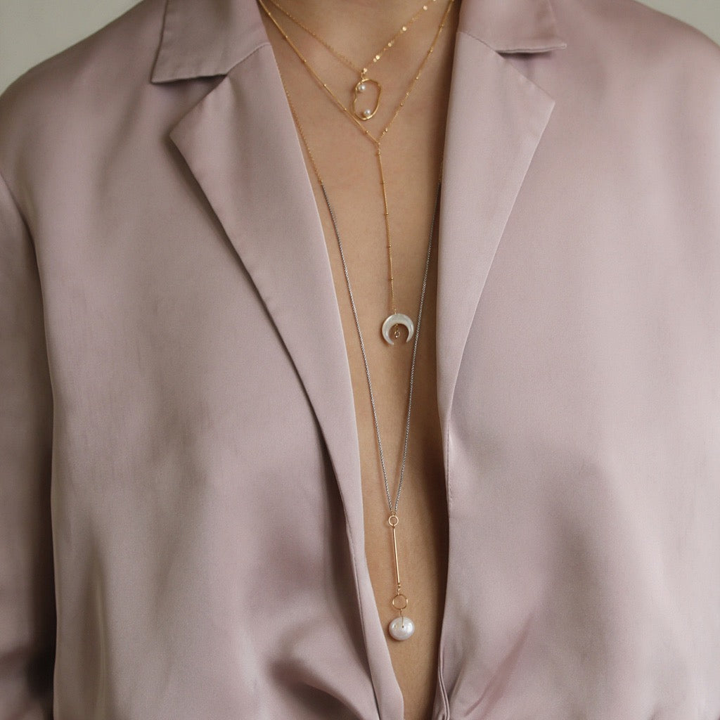 Long oxi solas necklace