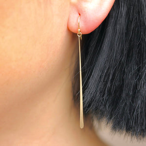 Carla Caruso - Single fringe drop earrings