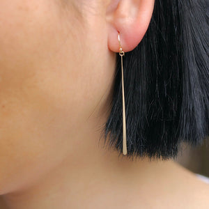 Carla Caruso - Single fringe drop earrings