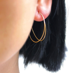 Carla Caruso - Large Penumbra hoops