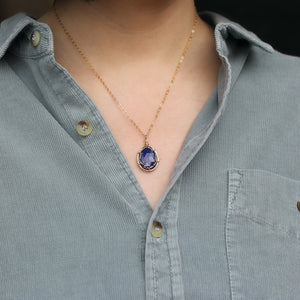 MISHA - LAPIS NECKLACE