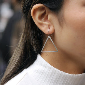 Jessica Decarlo - Triangle drop earrings
