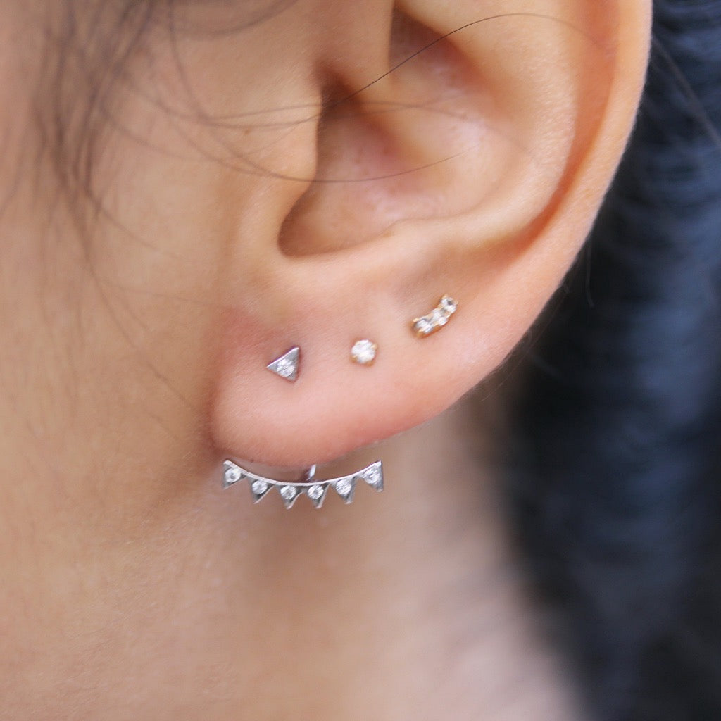 TINY SPIKE EAR JACKETS