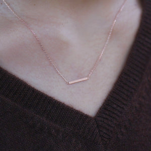 NFC - Plain bar necklace