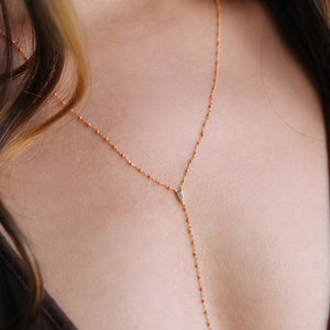 NSC - ENAMEL LARIAT