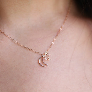 NSC - Moon and star necklace