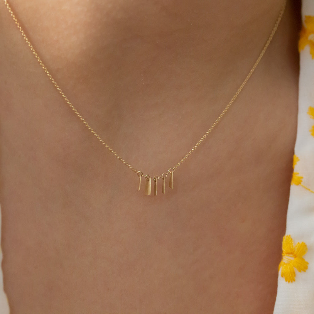 Flutter Cluster Necklace