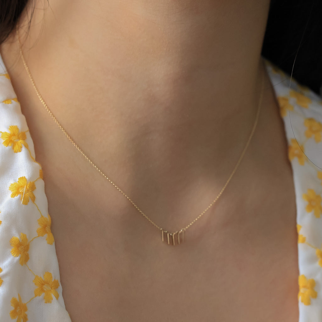 Flutter Cluster Necklace