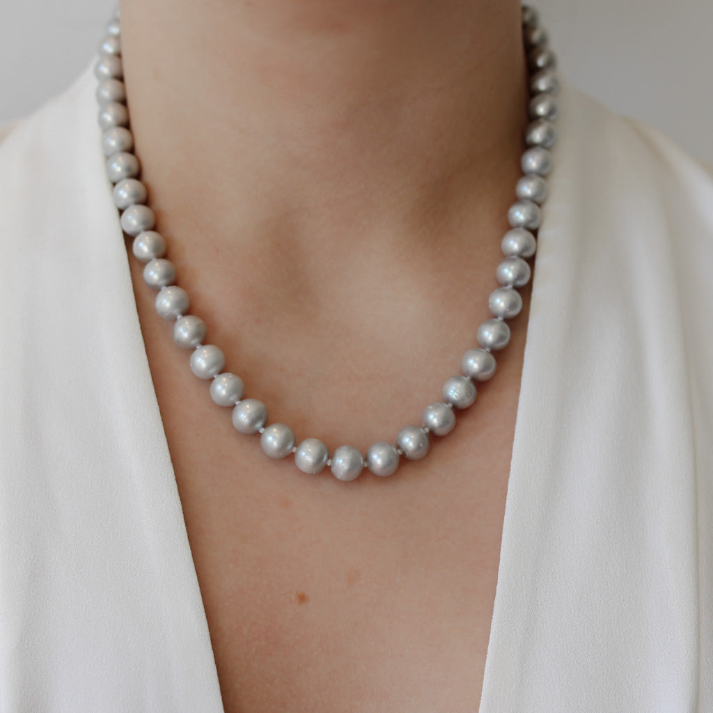 Pearl necklace 9mm