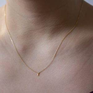 NFC - Mini Initial T Necklace