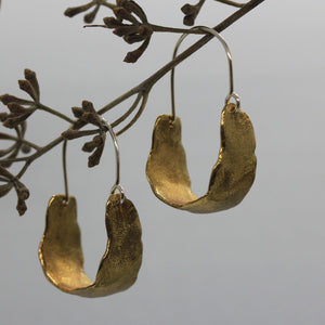 Satomi Studio - Mudstone Hoop Earrings