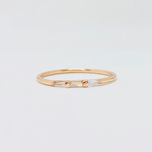 Dainty Baguette ring