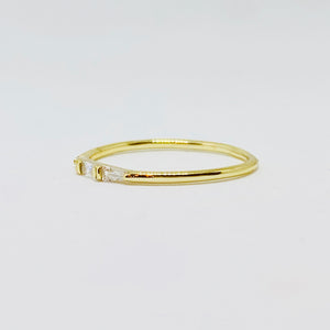 Dainty Baguette ring