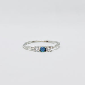Opal with Cz ring