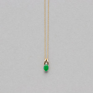 NFC - Single gemstone drop necklace