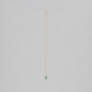 NFC - Single gemstone drop necklace
