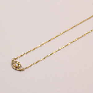 NSC - opal evil eye necklace
