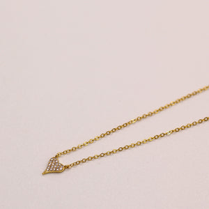 NSC - Cz heart necklace