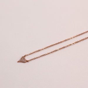 NSC - Cz heart necklace