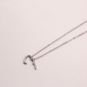 NSC - cutout heart necklace