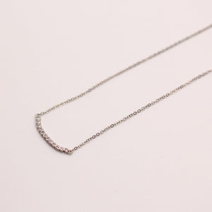 NSC - curved bezel necklace