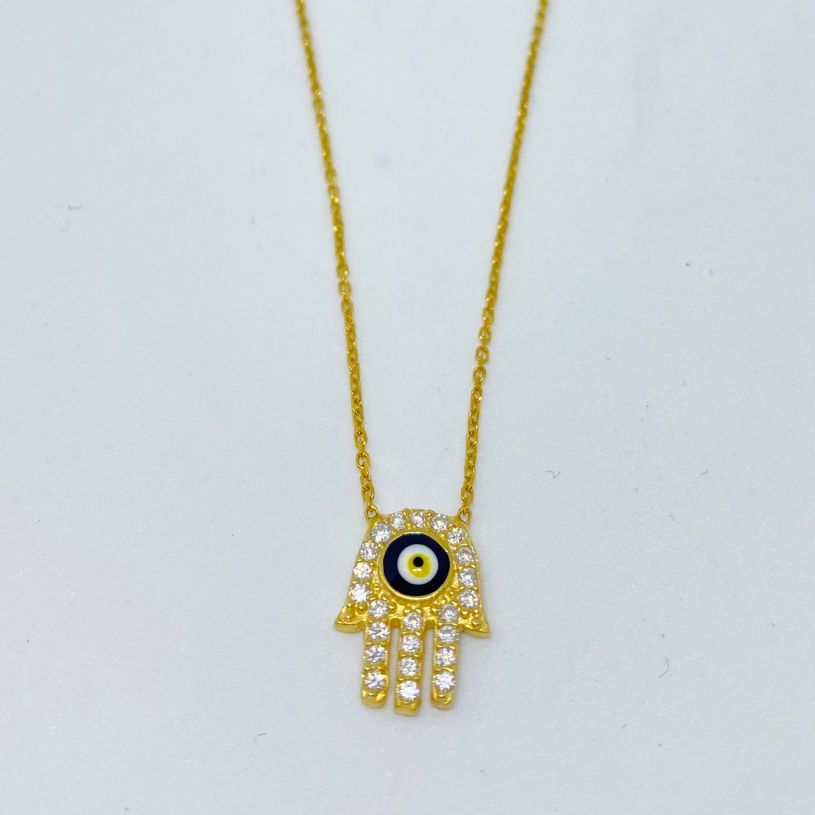 Hamsa necklace
