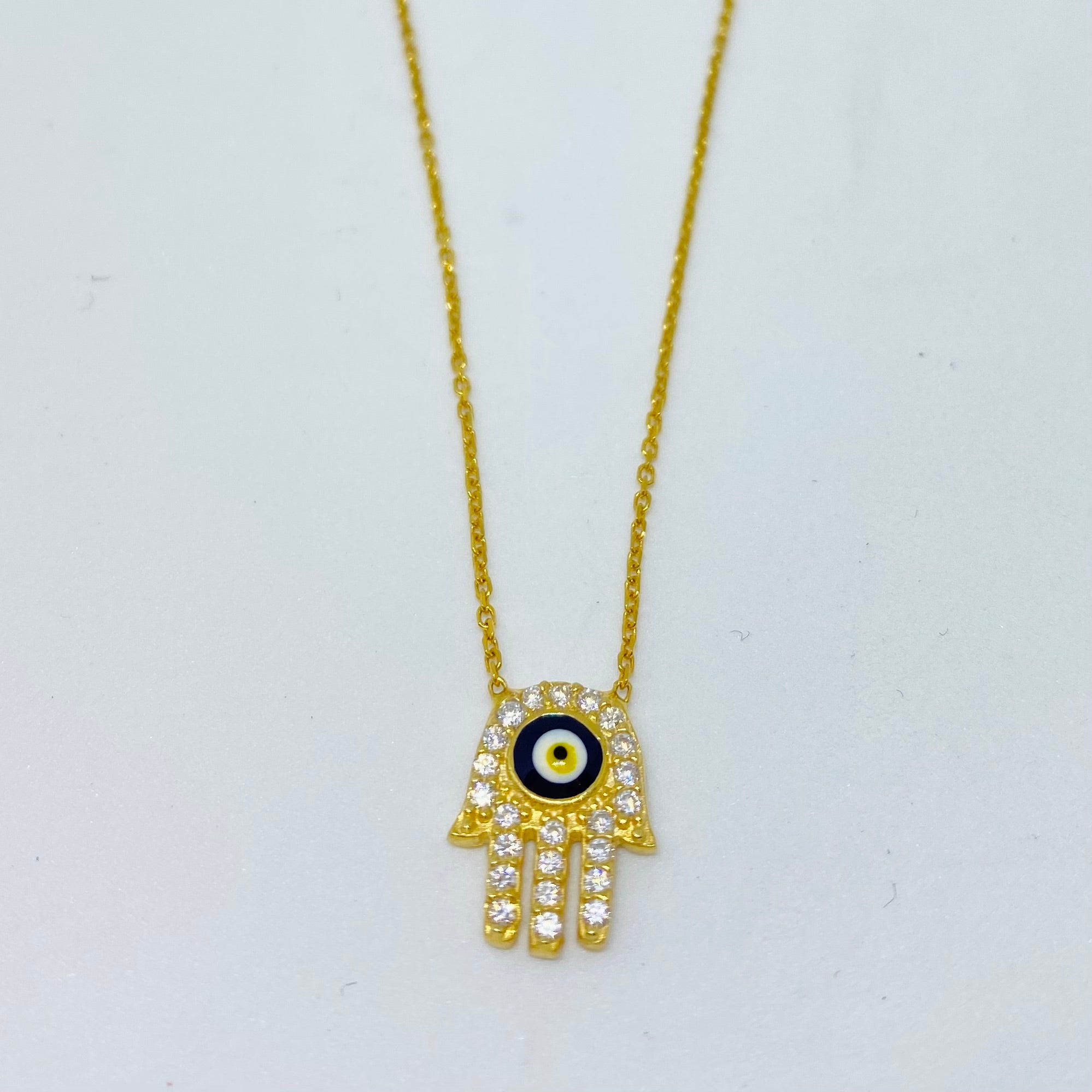 Hamsa necklace