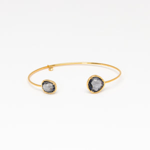Tai Jewelry - Large Blue Open Cuff