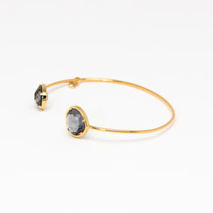 Tai Jewelry - Large Blue Open Cuff