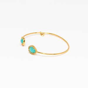 Tai Jewelry - Double Mint Open Cuff