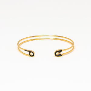 Tai Jewelry - Safety Pin Open Cuff
