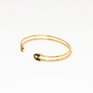 Tai Jewelry - Safety Pin Open Cuff
