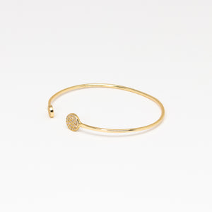 NSC - Clear CZ Cuff Bracelet