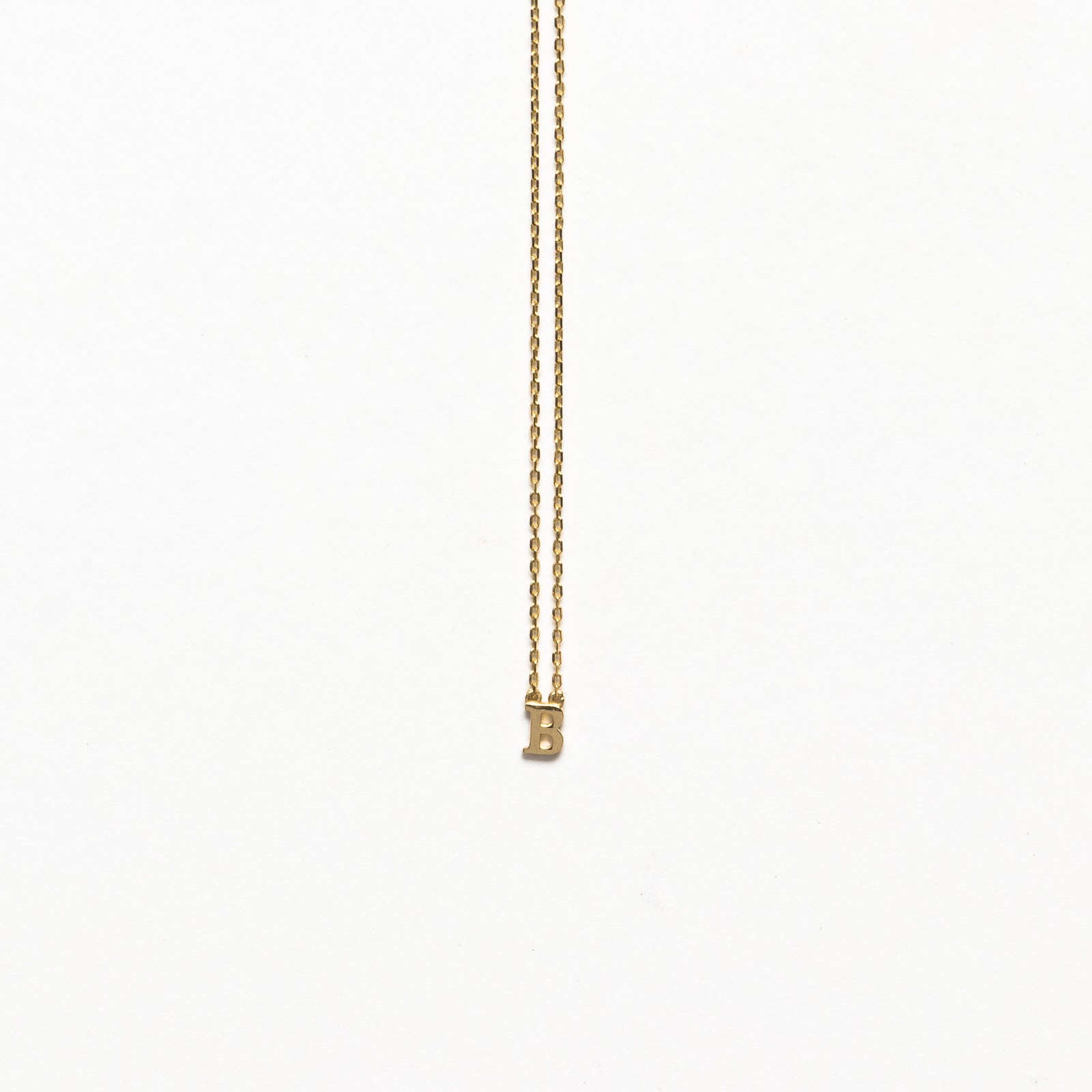 NFC - Mini Initial B Necklace