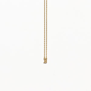 NFC - Mini Initial B Necklace