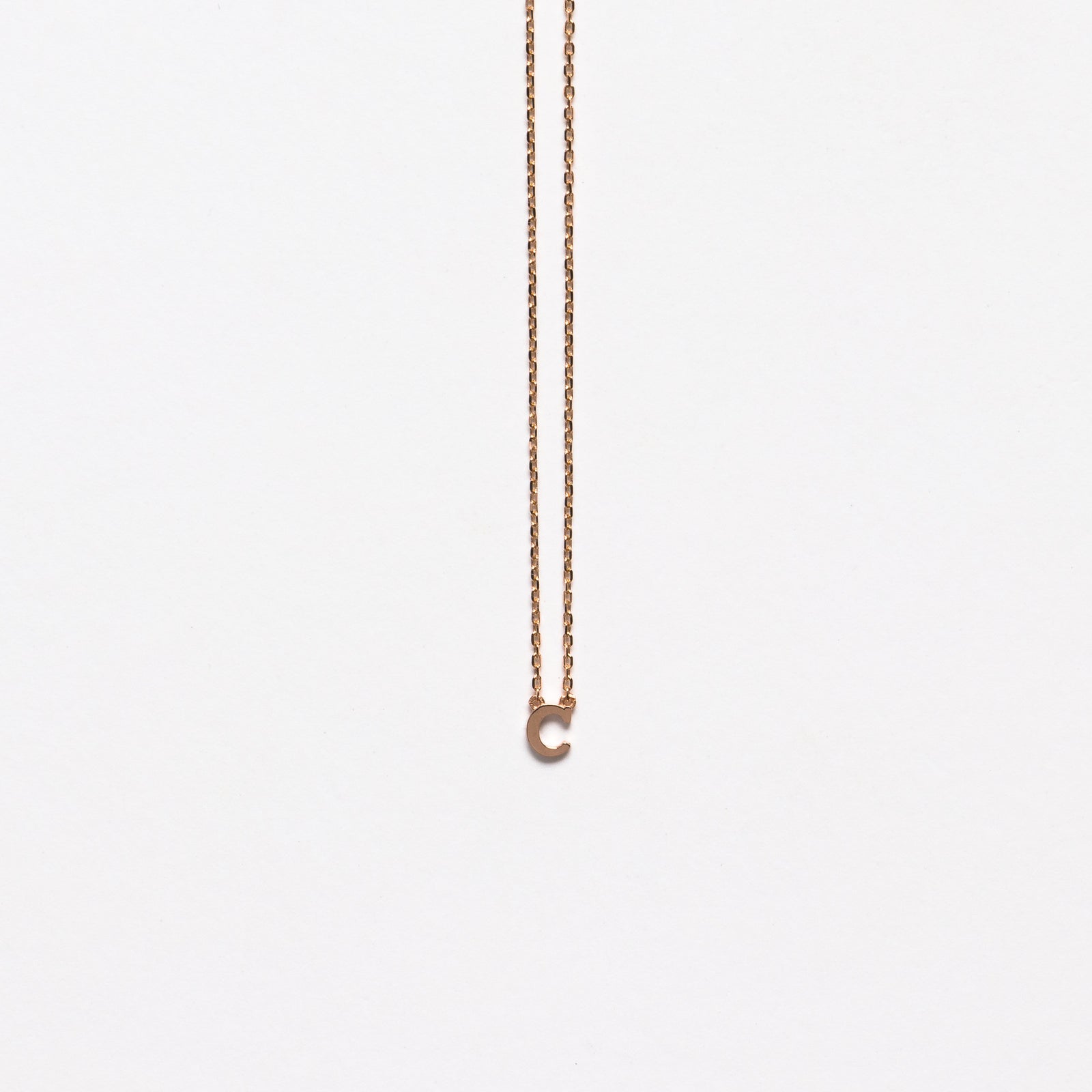 NFC - Mini Initial C Necklace