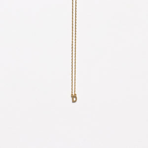 NFC - Mini Initial D Necklace