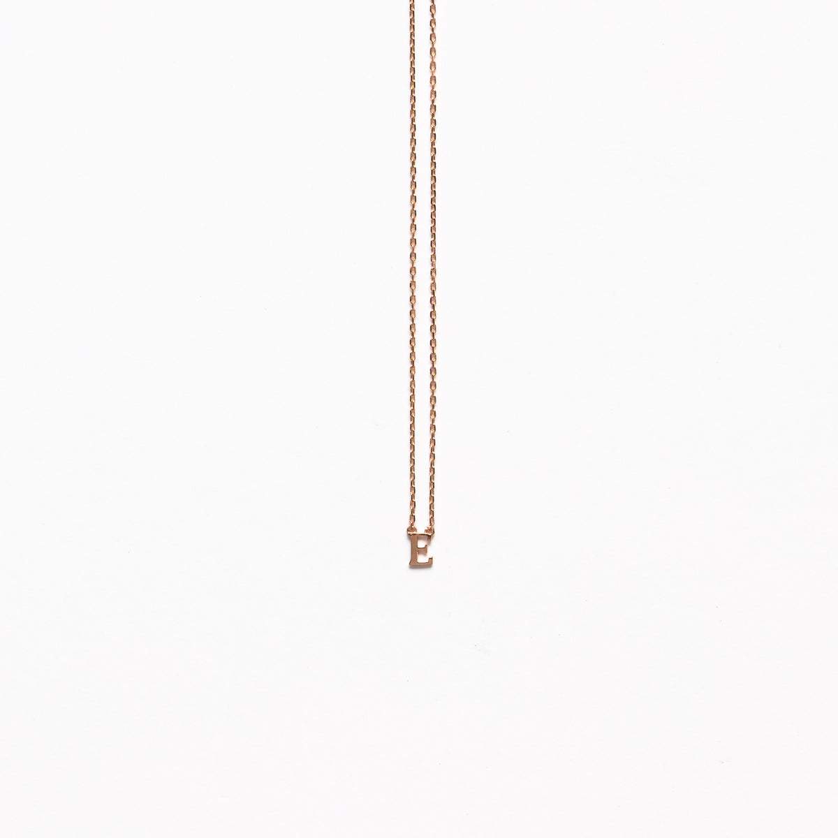 NFC - Mini Initial E Necklace