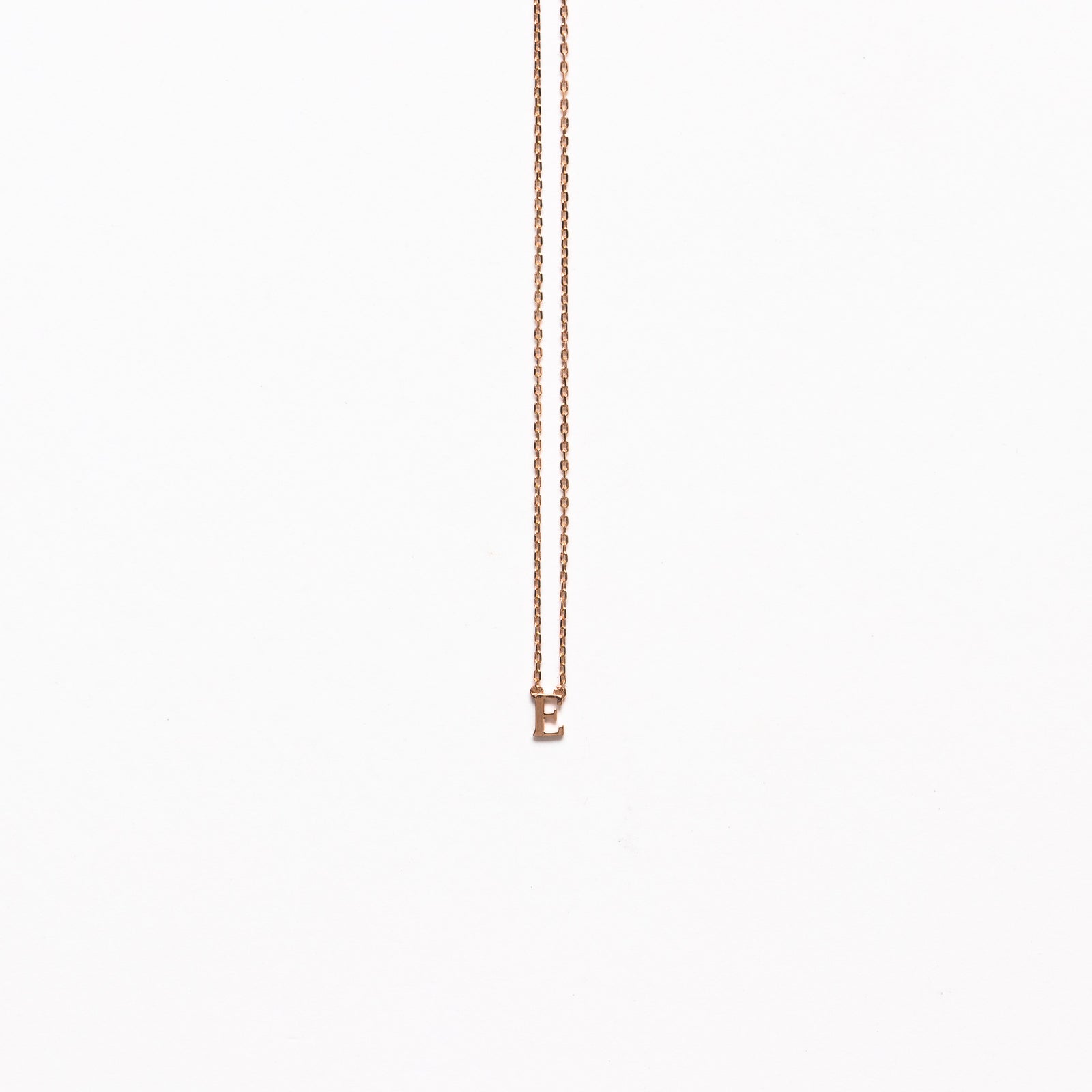 NFC - Mini Initial E Necklace