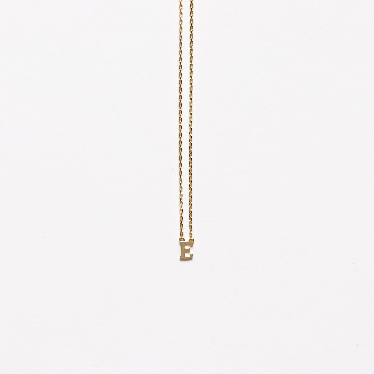 NFC - Mini Initial E Necklace