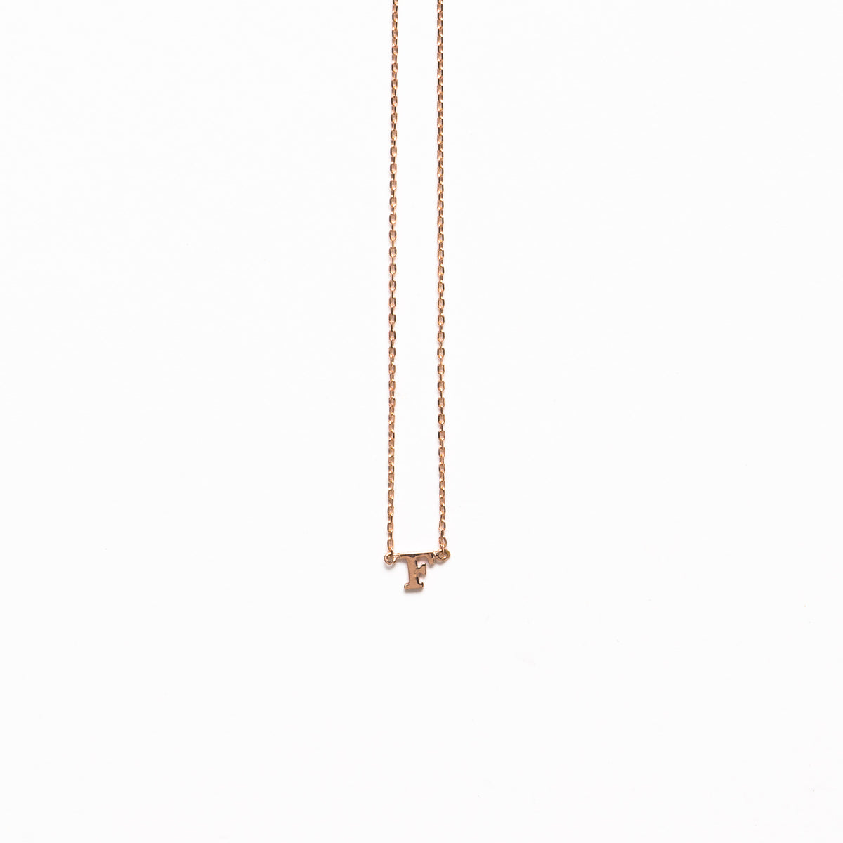 NFC - Mini Initial F Necklace