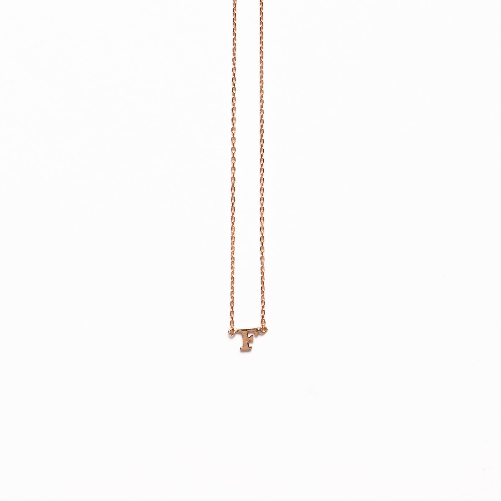 NFC - Mini Initial F Necklace
