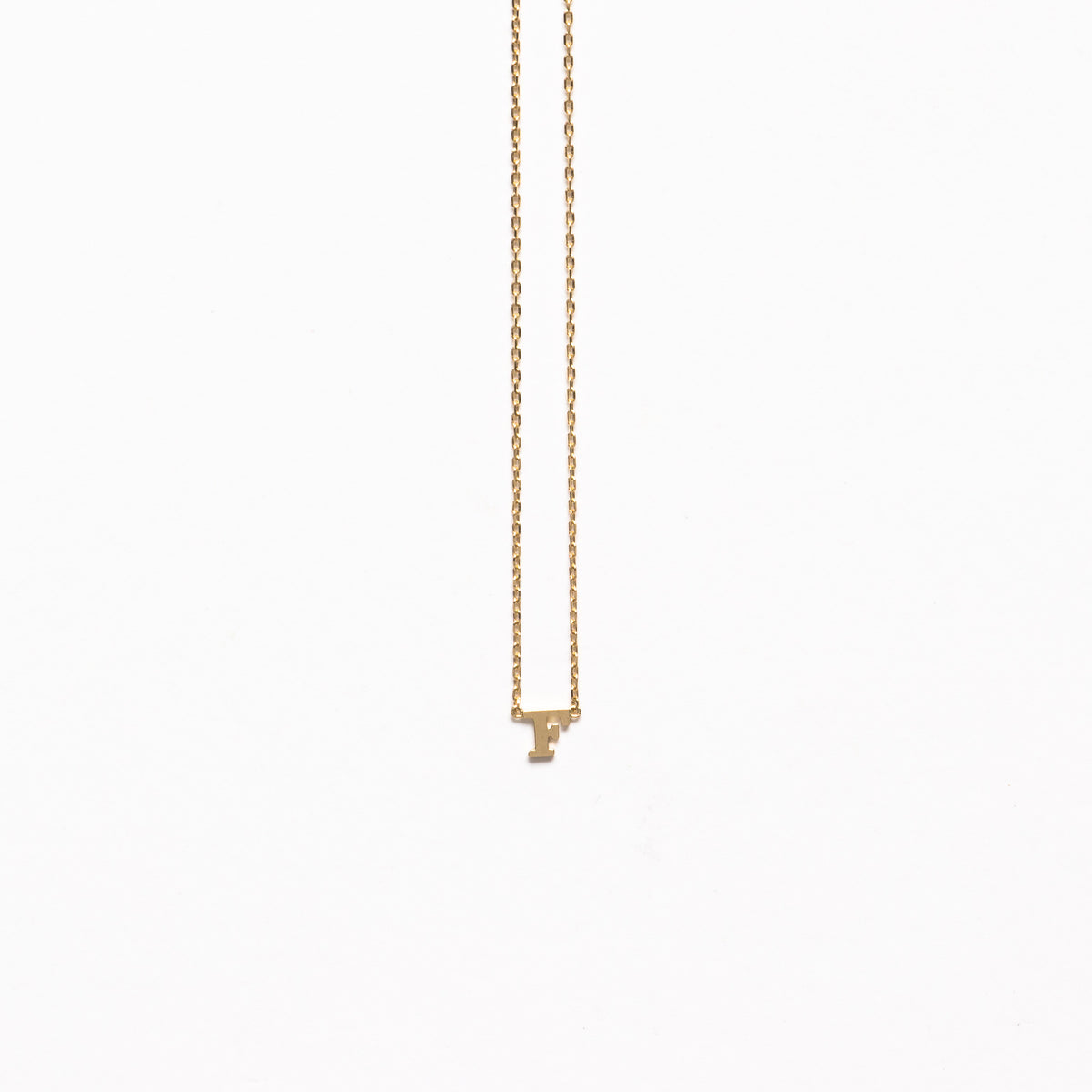 NFC - Mini Initial F Necklace